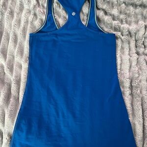lululemon athletica Blue Tank Top